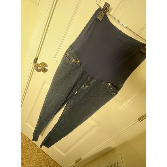 Oh! Mamma women’s maternity jeans size medium skinny - Picture 1 of 6